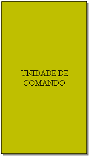 Caixa de texto: UNIDADE DE COMANDO
