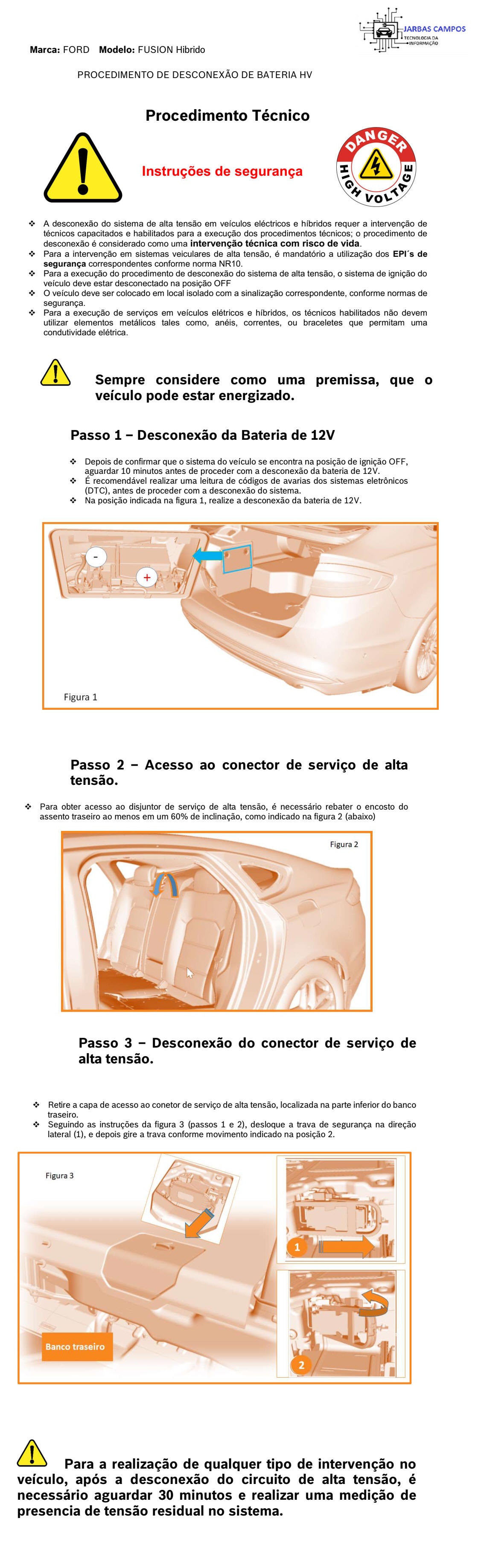Procedimento Passo 1