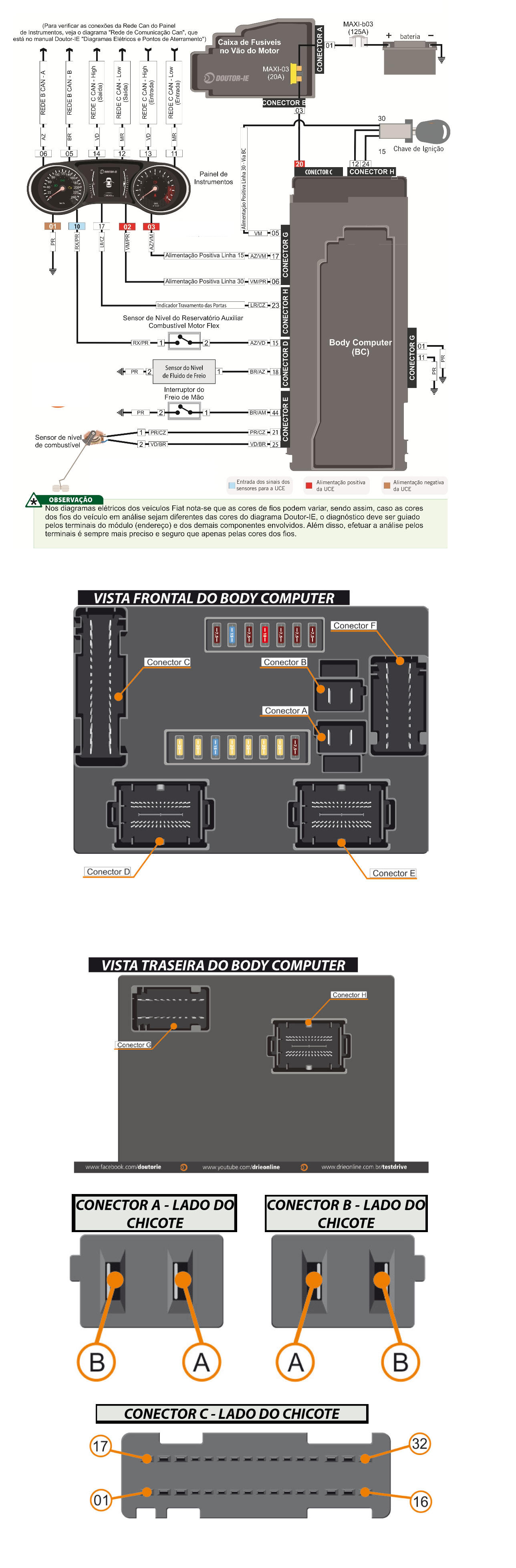 Diagrama Fiat Toro 16 Continuação