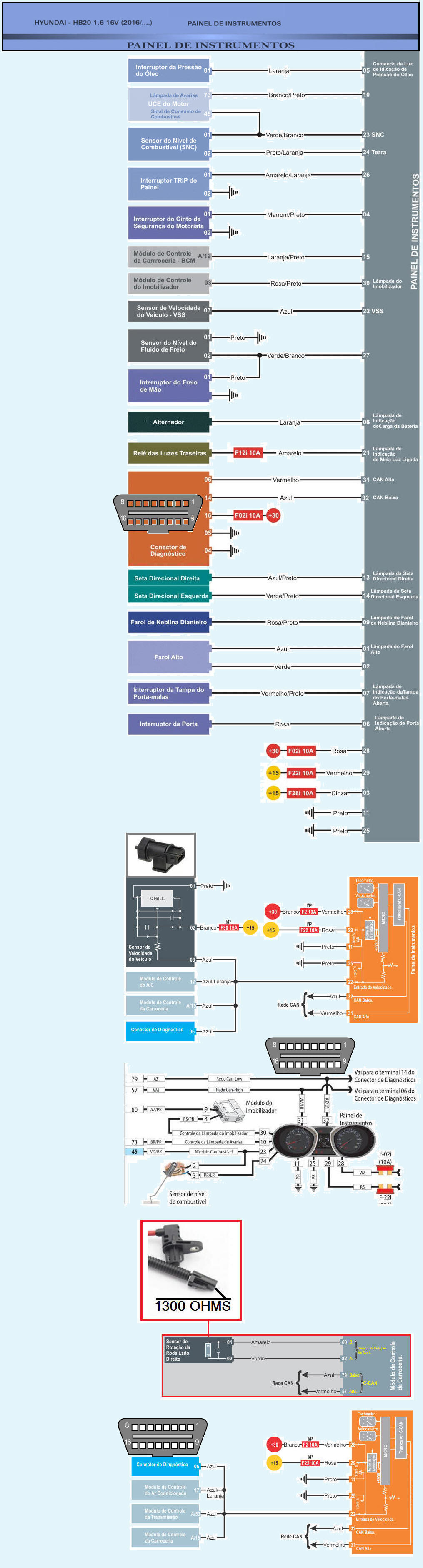 Diagrama Hyundai HB20 16/